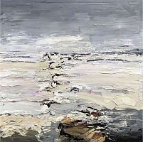 картина маслом побережье в Нижневартовске