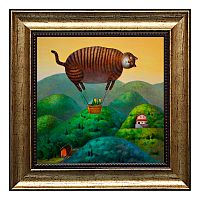 картина в раме воздушный котик в Нижневартовске