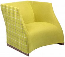 кресло vivienne armchair yellow checkerboard в Нижневартовске
