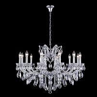 подвесная люстра crystal lux hollywood sp12 chrome в Нижневартовске