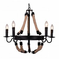 подвесная люстра arte lamp marsiglia a8956lm-5bk в Нижневартовске