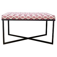 банкетка икат на черном основании в Нижневартовске