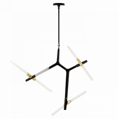 подвесной светильник agnes 6 ламп чёрный в Нижневартовске