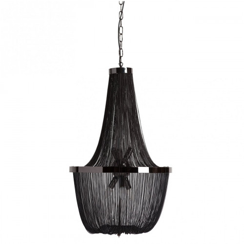 люстра-каскад подвесная черная classico в Нижневартовске