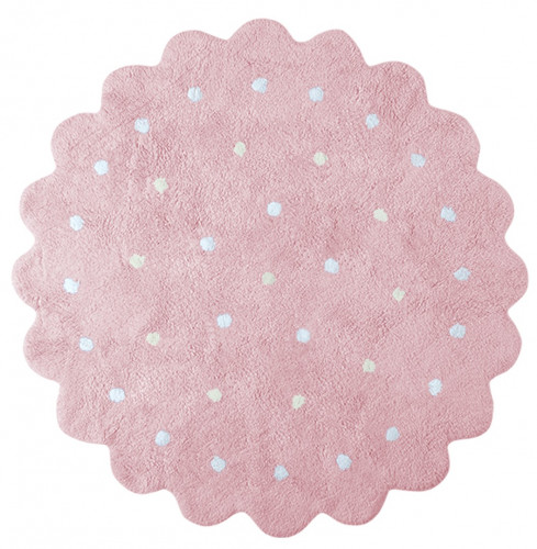 ковер little biscuit розовый в Нижневартовске