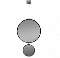 зеркало настенное черное двойное с подвесом диаметр 40-20 см в Нижневартовске