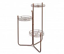 подставка для цветов kaskad 2 b медь коричневая в Нижневартовске