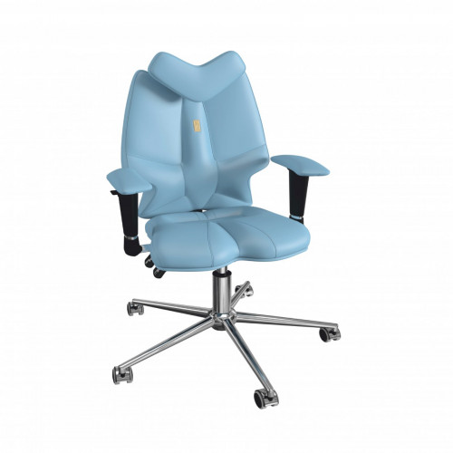 кресло эргономичное fly голубое в Нижневартовске