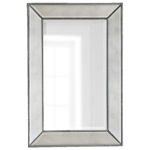 зеркало прямоугольное в серебряной раме франческо в Нижневартовске