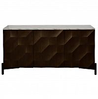 комод 150х45х80 см темно коричневый, в Нижневартовске