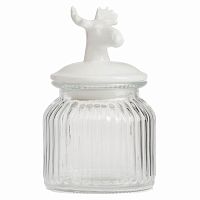 декоративная банка с крышкой deer маленькая в Нижневартовске