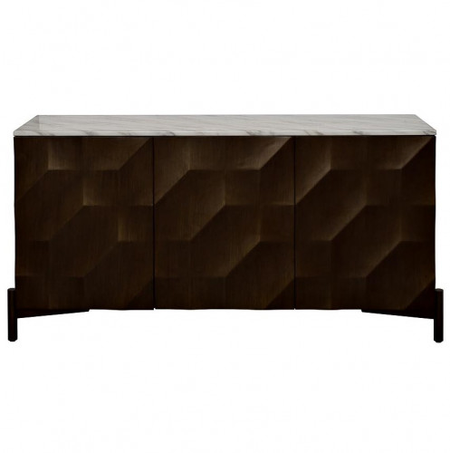 комод 150х45х80 см темно коричневый, в Нижневартовске