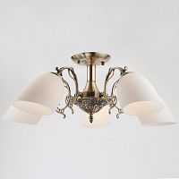 потолочная люстра eurosvet 22010/5 античная бронза в Нижневартовске
