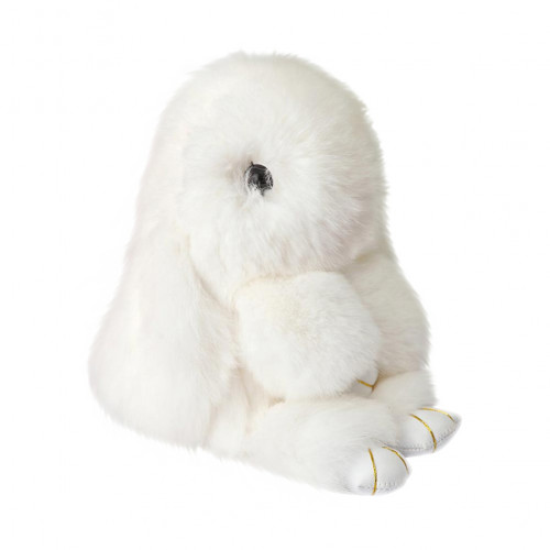 меховой зайка брелок белый в Нижневартовске