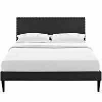 кровать двуспальная 160х200 черная dotted в Нижневартовске