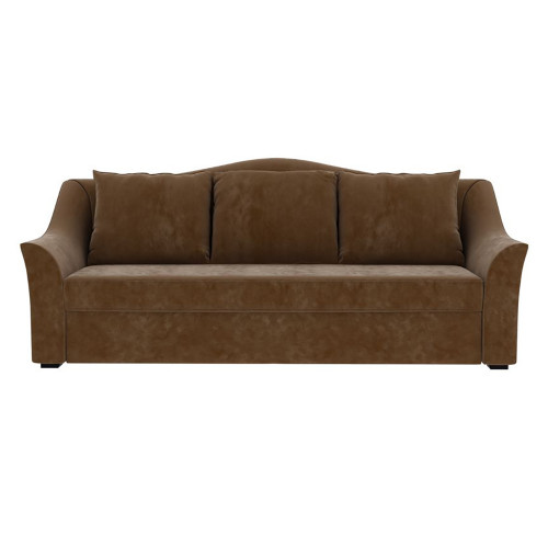 диван-кровать vermont прямой коричневый в Нижневартовске