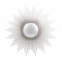 зеркало-солнце в серебряной раме 100 см arizona в Нижневартовске