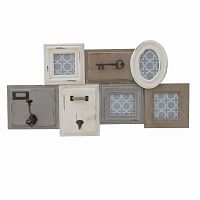 фоторамка настенная, 4 секции, с крючками мультиколор в Нижневартовске