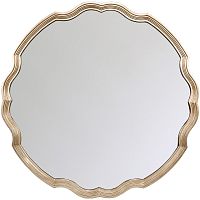 зеркало большое круглое золотое в волнистой раме презент в Нижневартовске