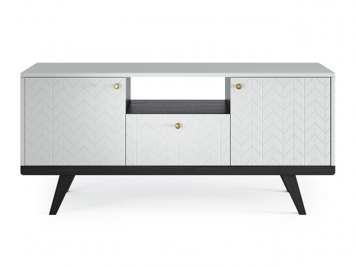 тумба под тв thimon v2 серая с черными ножками в Нижневартовске