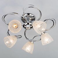 потолочная люстра eurosvet natalie 30130/5 хром в Нижневартовске