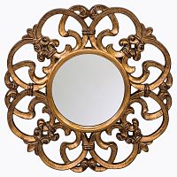 зеркало круглое золотое большое в резной раме леда в Нижневартовске