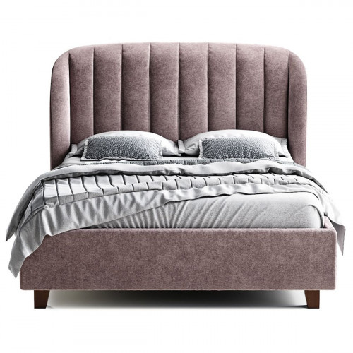 кровать двуспальная 160х200 фиолетовая tulip в Нижневартовске