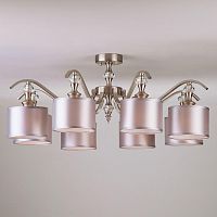 потолочная люстра eurosvet ofelia 60070/8 сатин-никель в Нижневартовске