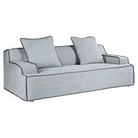 диван damasco двухместный прямой серый в Нижневартовске