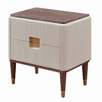 тумба yta белая с коричневым в Нижневартовске