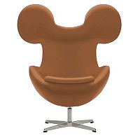 кресло egg mickey бежевое в Нижневартовске