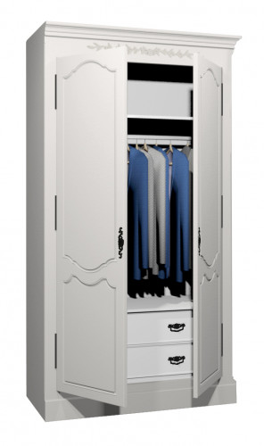 гардероб встраиваемый с тумбой марсель молочный в Нижневартовске