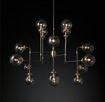 люстра bistro 16 черная, бронза в Нижневартовске