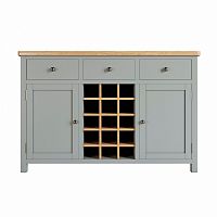 винный шкаф jules verne с открытым блоком для вина серый в Нижневартовске