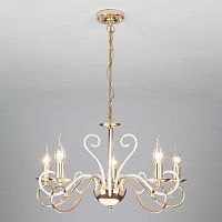 подвесная люстра eurosvet silva 60090/5 золото в Нижневартовске