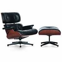 кресло lounge chair черное в Нижневартовске