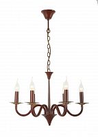 подвесная люстра arti lampadari pontone e 1.1.6 red в Нижневартовске