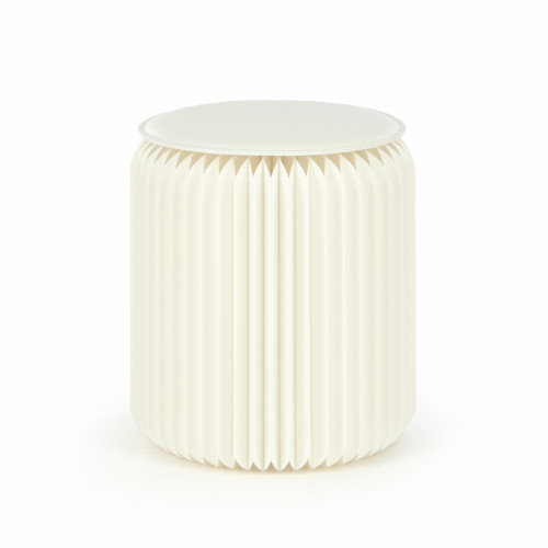 табурет бумажный высота 35 см молочный в Нижневартовске