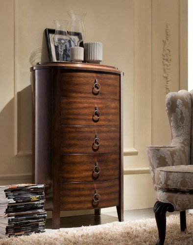 комод высокий mestre коричневый в Нижневартовске