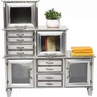 комод think tank серый 100x36x105 в Нижневартовске