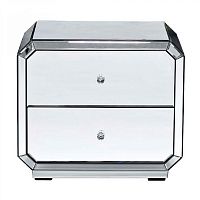 тумба прикроватная зеркальная bor в Нижневартовске