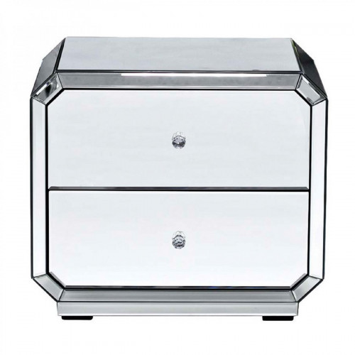 тумба прикроватная зеркальная bor в Нижневартовске