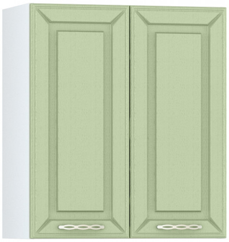 шкаф навесной 600 2 двери кухня маргарита фисташка структурная, можно сушку установить в Нижневартовске