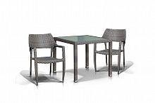 обеденная группа калабрия на 2 персоны бежевая в Нижневартовске