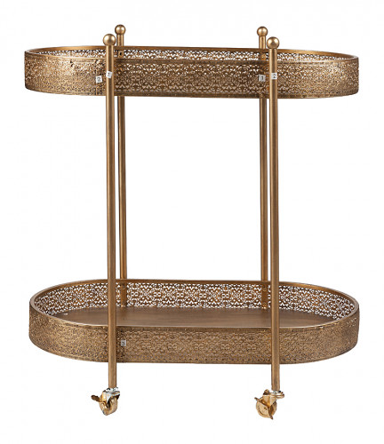 сервировочный столик cleo золотой в Нижневартовске