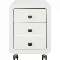 тумба на колесиках white club белый в Нижневартовске