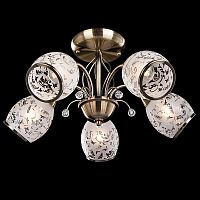 потолочная люстра eurosvet 30026/5 античная бронза в Нижневартовске