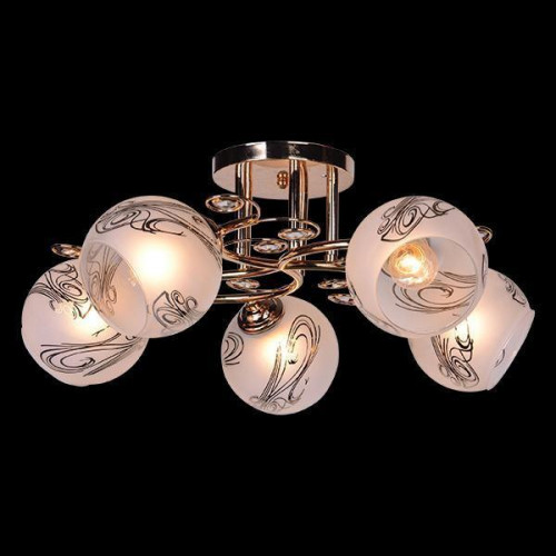 потолочная люстра eurosvet 30031/5 золото в Нижневартовске