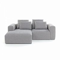 диван blok sofa 2 левый угол светло-серый от la forma (ex julia grup) в Нижневартовске