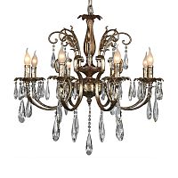 подвесная люстра omnilux oml-77603-08 золото в Нижневартовске